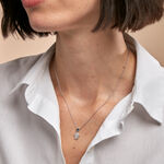 Collier Fidelma Argent Blanc Spinelle Oxyde De Zirconium - Colliers avec pierres Femme | Marc Orian