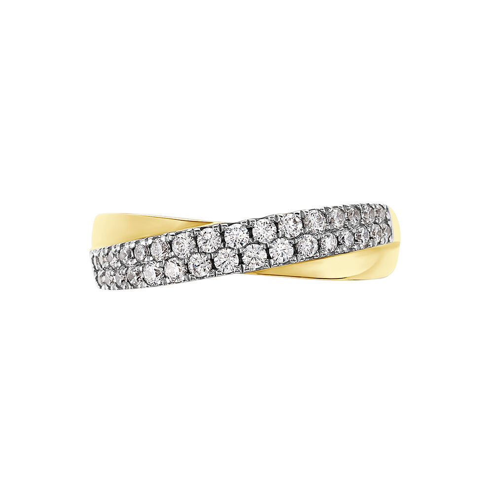 Bague Aglae Or Jaune Oxyde De Zirconium - Bagues avec pierre Femme | Marc Orian