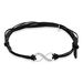 Bracelet Kwesi Argent Blanc - Bracelets cordons Homme | Marc Orian