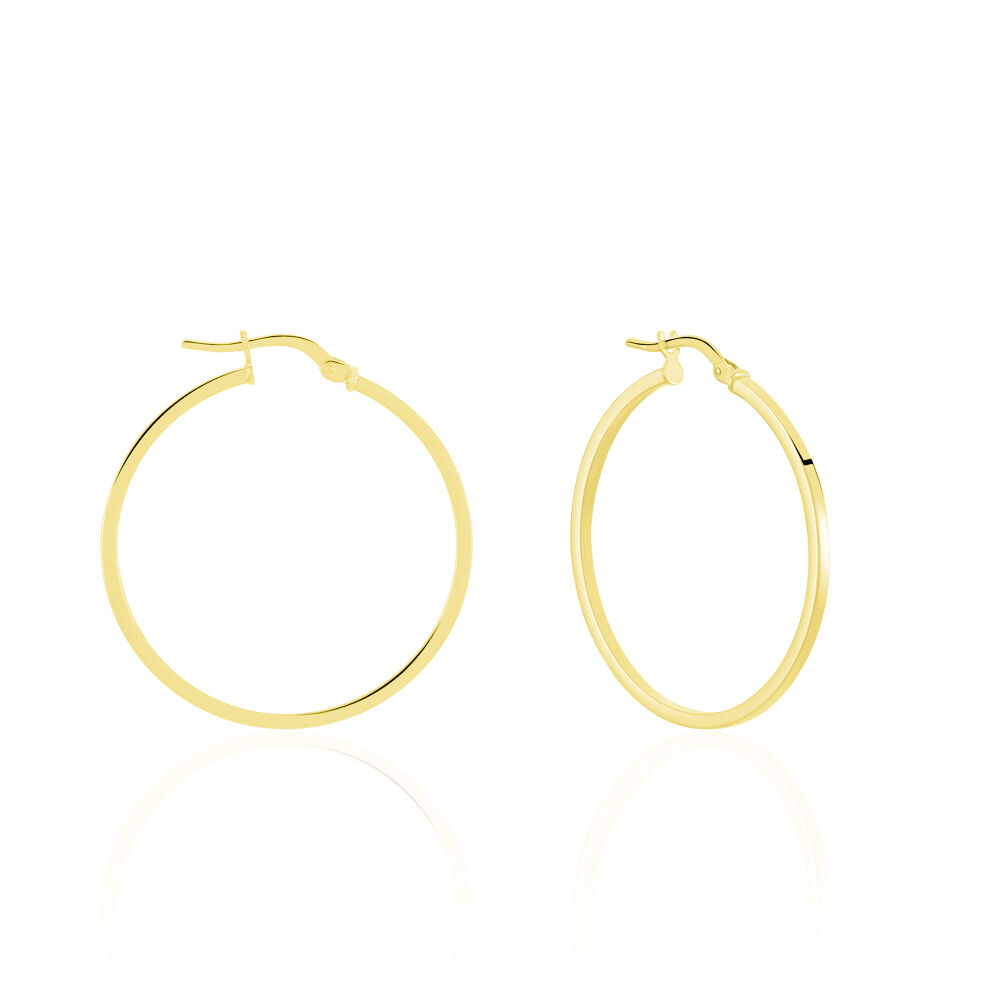Créoles Thyrza Or Jaune - Créoles Femme | Marc Orian