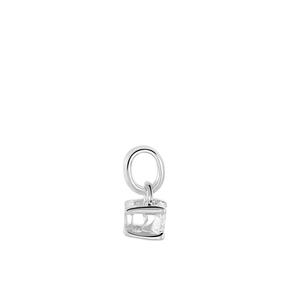Pendentif Victoria Or Blanc Diamant - Pendentifs Femme | Marc Orian