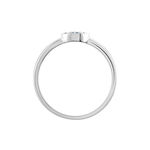 Bague Argent Blanc Auxana Oxyde De Zirconium - Bijoux fantaisie Femme | Marc Orian