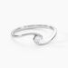 Bague Solitaire Vrille Or Blanc Diamant - Parures de mariage Femme | Marc Orian