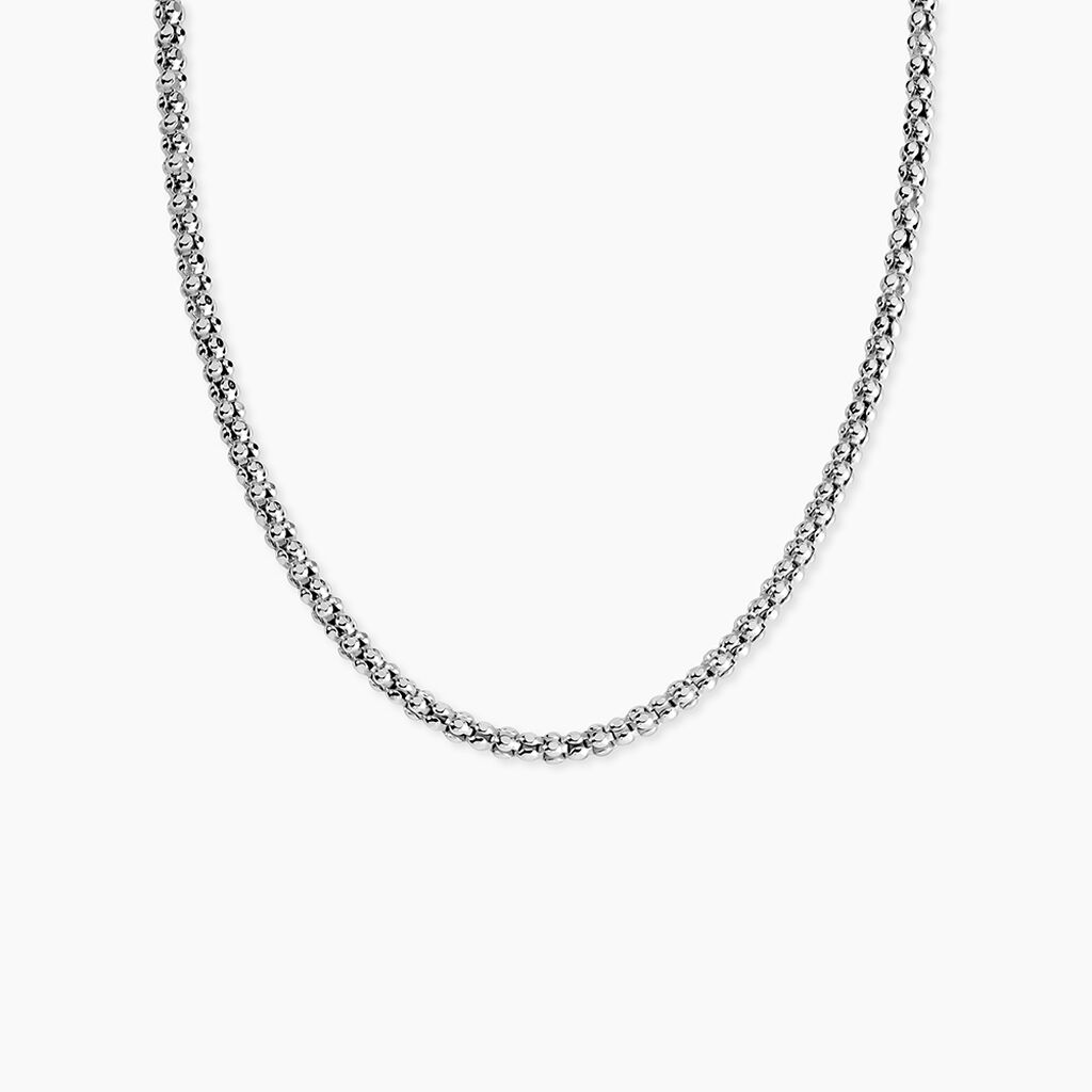 Chaine Nahila Argent Blanc - Chaines Femme | Marc Orian