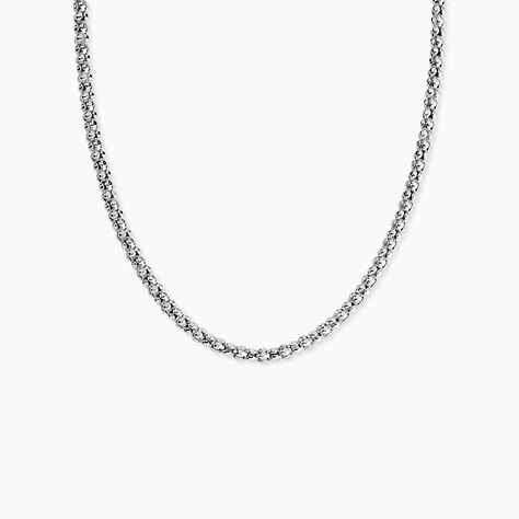 Chaine Nahila Argent Blanc - Chaines Femme | Marc Orian