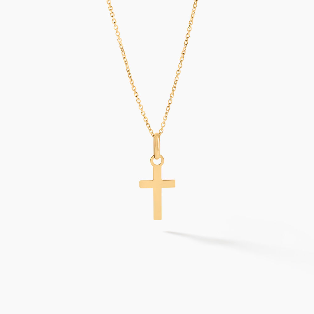 Pendentif Alyssa Croix Or Jaune - Pendentifs Unisex | Marc Orian