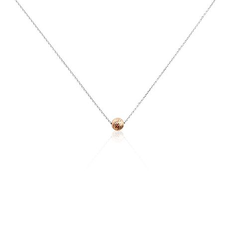 Collier Argent Bicolore Ramiro - Colliers Femme | Marc Orian