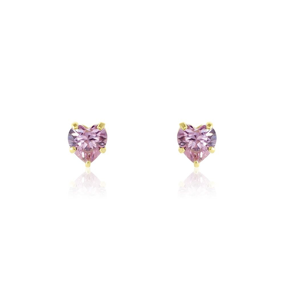 Boucles D'oreilles Puces Daria Or Jaune Oxyde - Puces Femme | Marc Orian