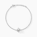 Bracelet Rhoda Argent Blanc Perle De Culture Oxyde De Zirconium - Bracelets fantaisie Femme | Marc Orian