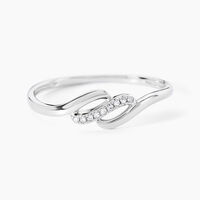 Bague Tylane Or Blanc Diamant Divers