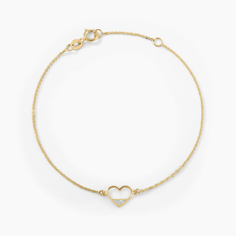 Bracelet Campbell Or Jaune - Bracelets cha&icirc;nes Femme | Marc Orian