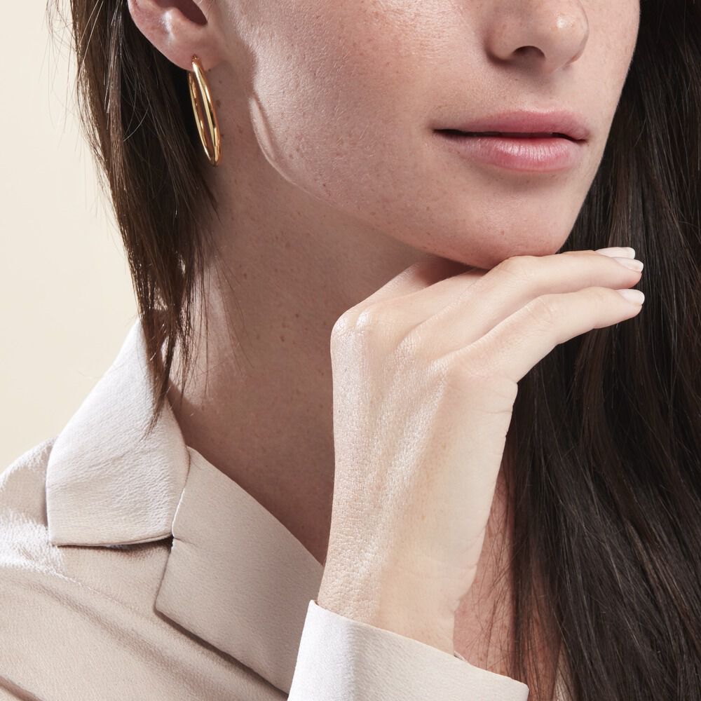 Créoles Ajania Or Jaune - Créoles Femme | Marc Orian