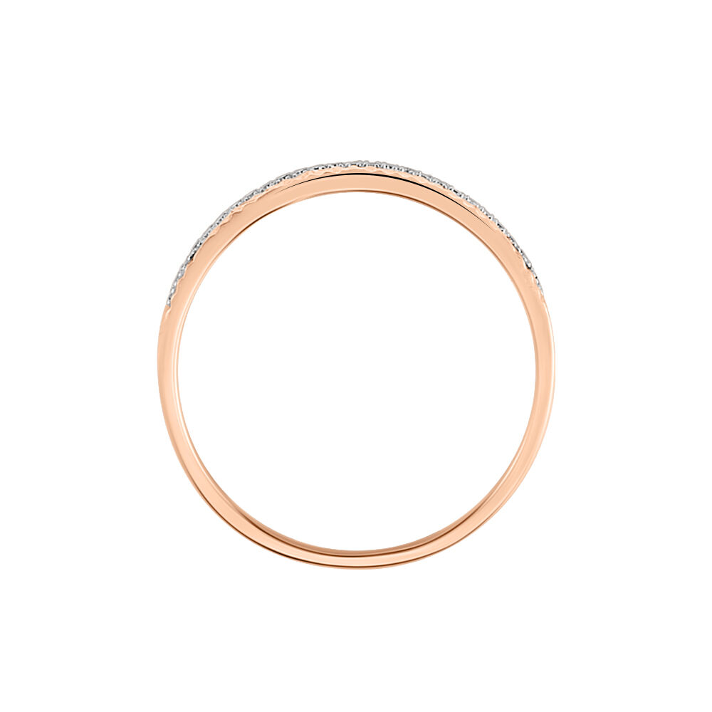 Bague Belindalan Or Bicolore Diamant - Bagues pierres précieuses Femme | Marc Orian