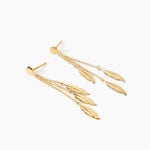 Boucles D'oreilles Pendantes Leeann Or Jaune - Pendantes Femme | Marc Orian
