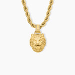 Collier Guess Lion King Acier Jaune - Colliers ete Homme | Marc Orian