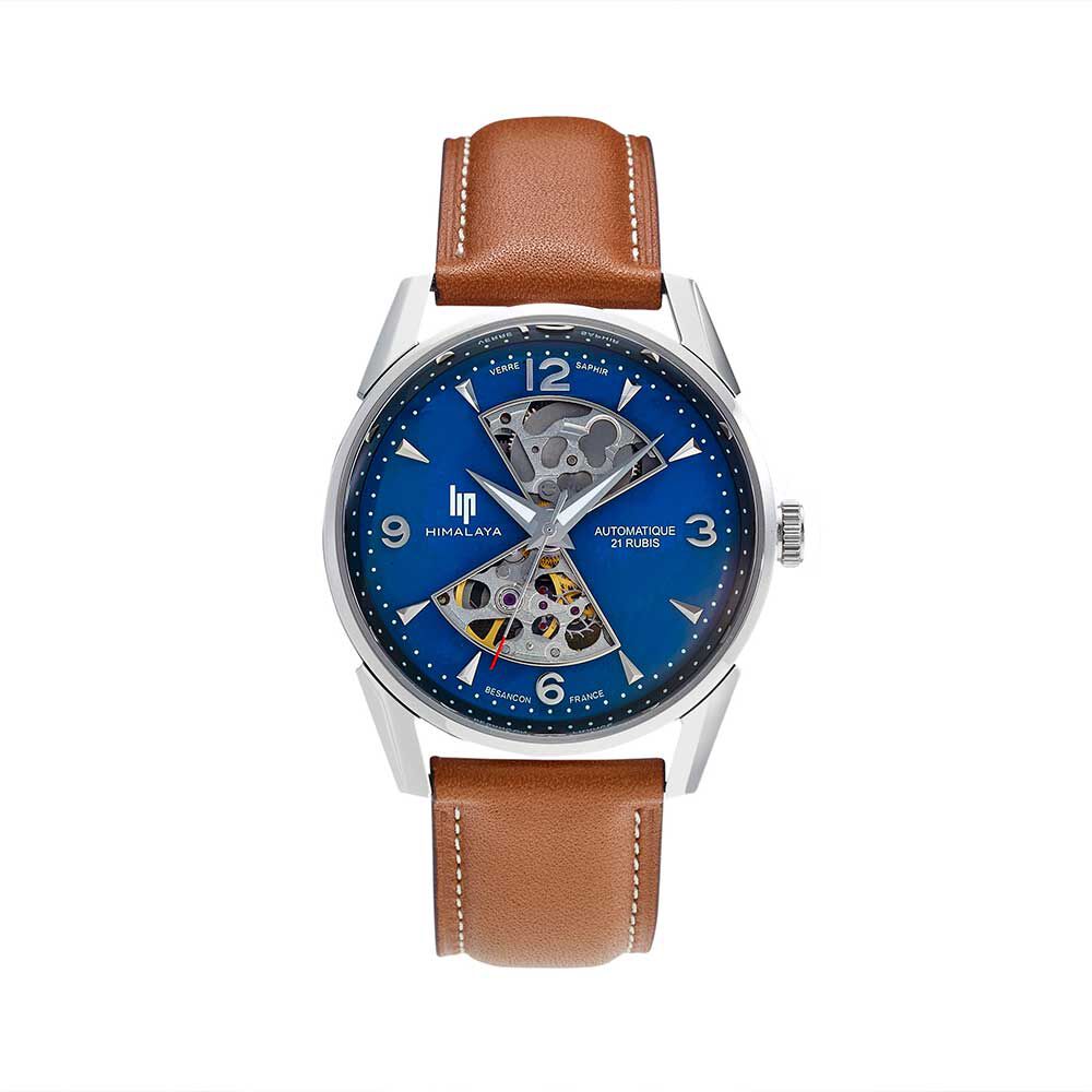 Montre Lip Himalaya Sablier 40 Bleu - Montres automatiques Homme | Marc Orian
