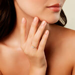 Bague Mathilde Or Jaune Topaze Oxyde De Zirconium - Bagues pierres fines Femme | Marc Orian