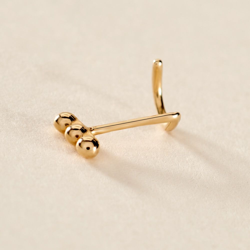 Piercing Malati Or Jaune - Piercing Nez Femme | Marc Orian