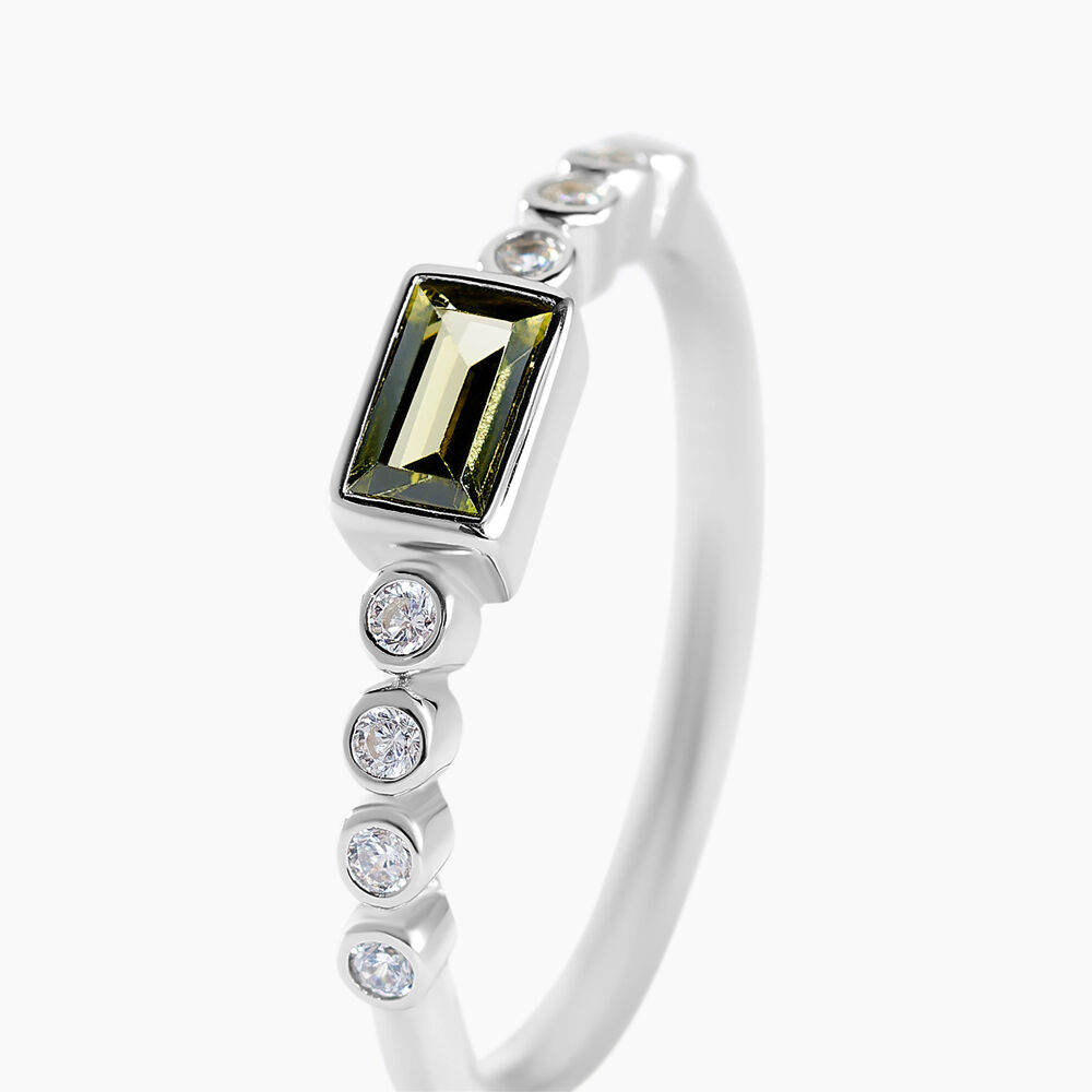 Bague Mystic Shine Argent Blanc Oxyde De Zirconium - Bijoux fantaisie Femme | Marc Orian
