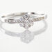 Bague Magnolia Or Blanc Diamant - Parures de mariage Femme | Marc Orian