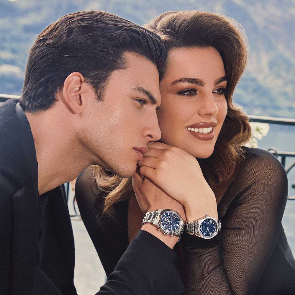 Montre Guess Luna Bleu HIMFBQB6300 Marc Orian Bijouterie en