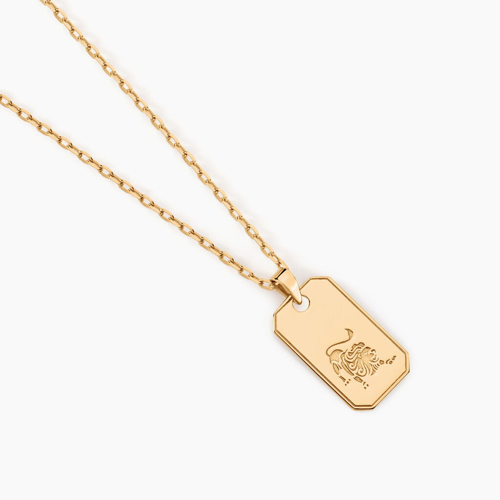 Collier Plaqu&eacute; Or Quintien - Colliers ete Homme | Marc Orian