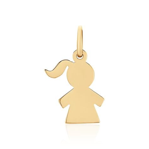 Pendentif Kids Plaque Or Doré - Pendentifs Femme | Marc Orian