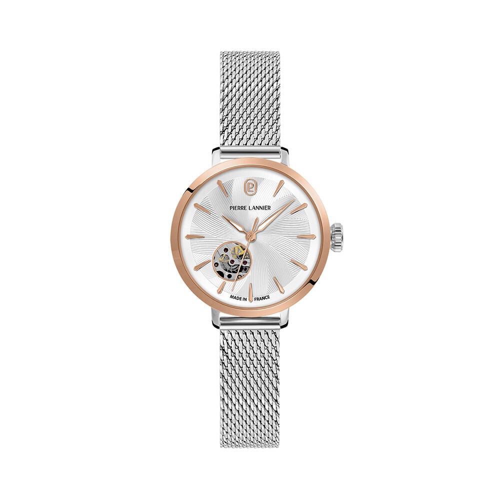 Montre Pierre Lannier Lannier Soline Argent&eacute; - Montres automatiques Femme | Marc Orian