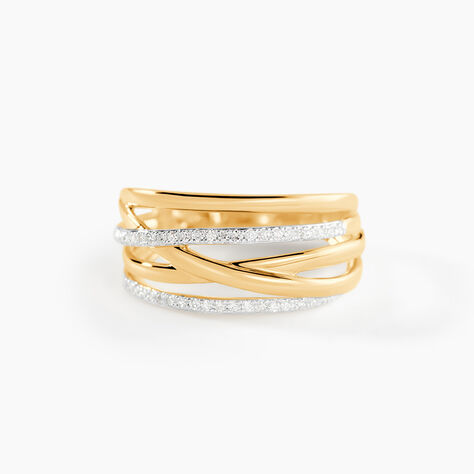 Bague Presilia Or Jaune Diamant - Parures de mariage Femme | Marc Orian