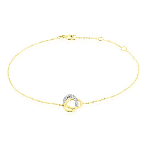 Bracelet Dorila Or Jaune Oxyde De Zirconium - Bracelets chaînes Femme | Marc Orian