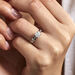 Bague Kate Or Blanc Diamant - Parures de mariage Femme | Marc Orian