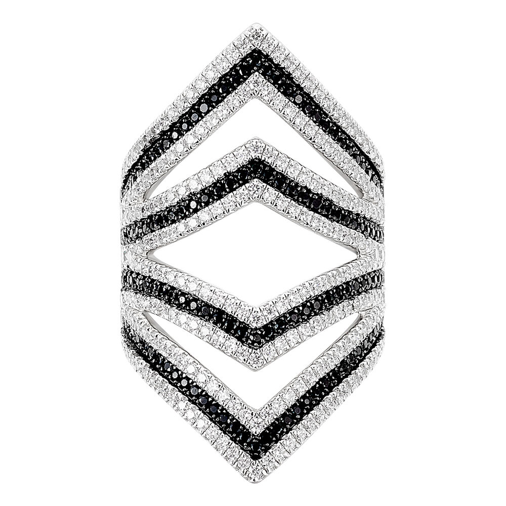 Bague Iluna Argent Blanc Oxyde De Zirconium - Bagues avec pierre Femme | Marc Orian