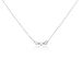 Collier Nissa Argent Blanc - Colliers Femme | Marc Orian
