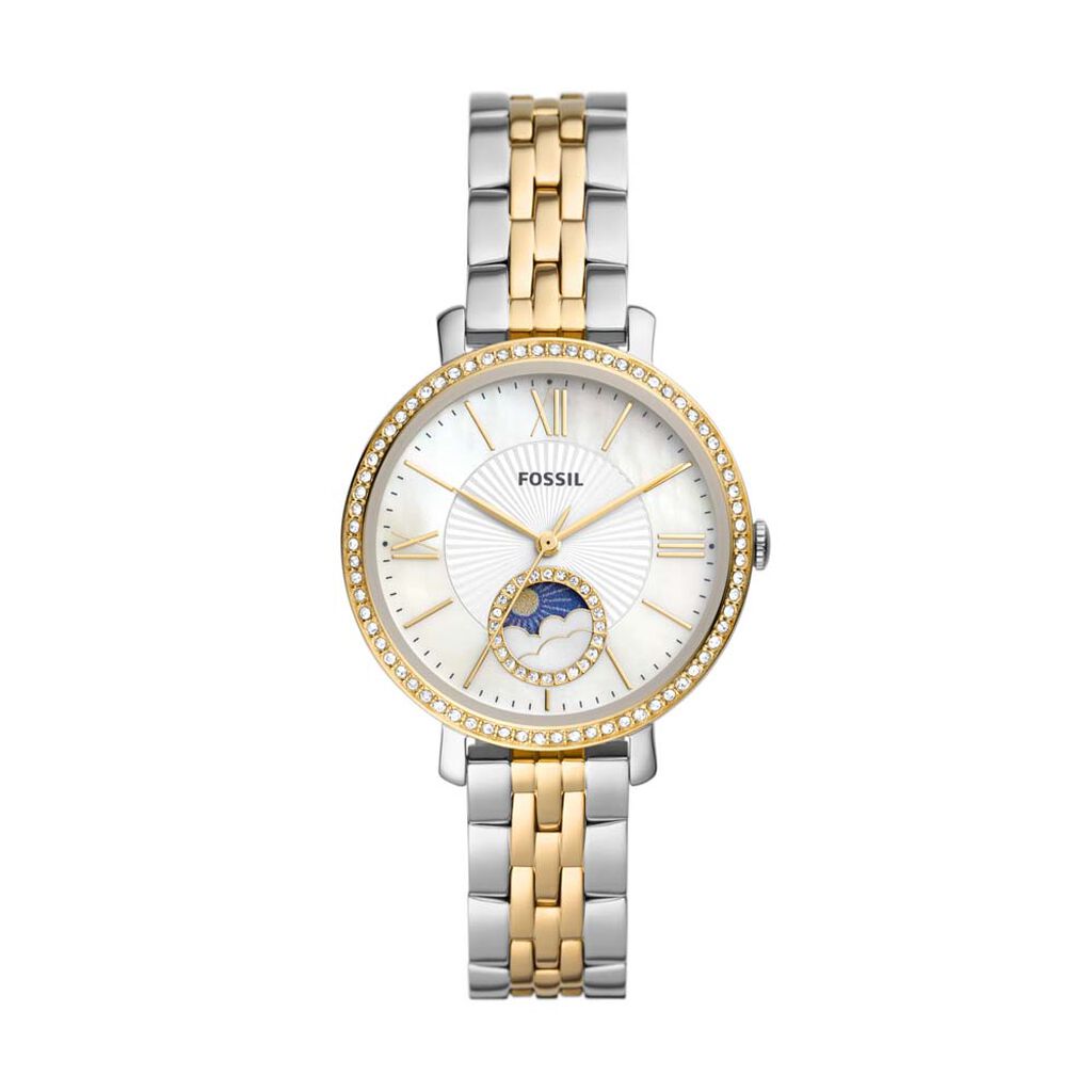Montre Fossil Jacqueline Blanc - Montres classiques Femme | Marc Orian