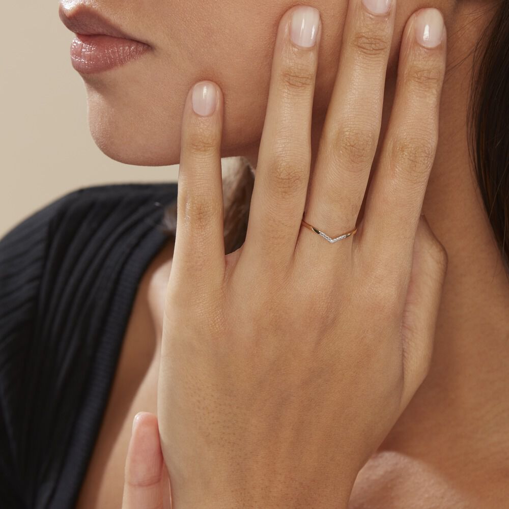 Bague Or Jaune Kaitlynn Diamant - Bagues pierres précieuses Femme | Marc Orian