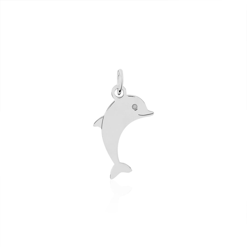 Pendentif Eudore Argent Blanc - Bijoux fantaisie Famille | Marc Orian