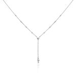 Collier Capella Argent Blanc Oxyde De Zirconium - Colliers avec pierres Femme | Marc Orian