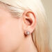 Boucles D'oreilles Puces Clementia Argent Blanc Perle De Culture Oxyde - Puces Femme | Marc Orian
