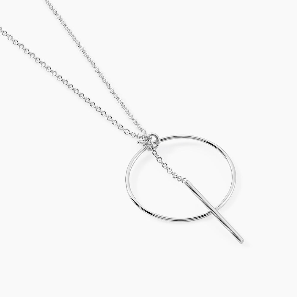 Collier Enissa Argent Blanc - Colliers fantaisie Femme | Marc Orian