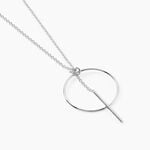Collier Enissa Argent Blanc - Colliers fantaisie Femme | Marc Orian