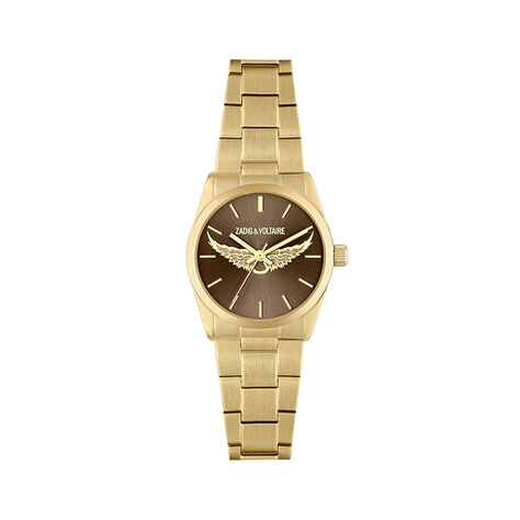 Montre Zadig Et Voltaire Zadig 33 Brun - Montres &eacute;tanches Femme | Marc Orian