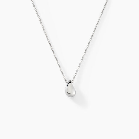 Collier Curve Argent Blanc - Colliers fantaisie Femme | Marc Orian