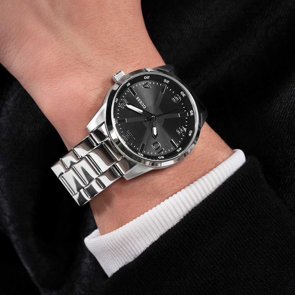 Montre Guess Monte Noir - Nouveautés Homme | Marc Orian