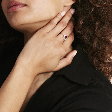 Bague Perez 2 Argent Blanc Oxyde De Zirconium - Bagues Solitaire Femme | Marc Orian