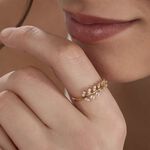 Bague Plaqu&eacute; Or Jaune Luz Oxyde De Zirconium - Bijoux fantaisie Femme | Marc Orian