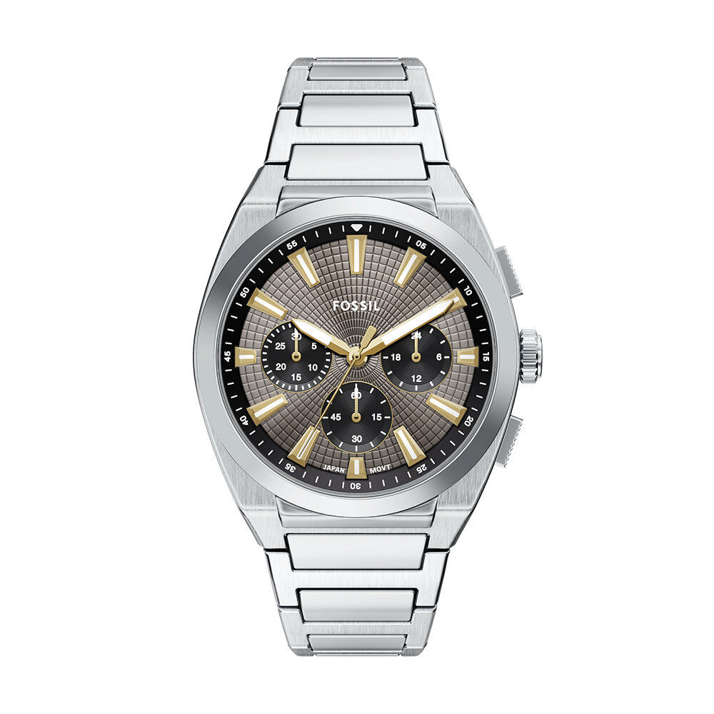 Montre Fossil Everett Chrono Gris - Nouveautés Homme | Marc Orian