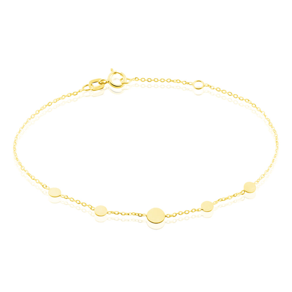 Bracelet Deodate Or Jaune - Bracelets Medailles Femme | Marc Orian
