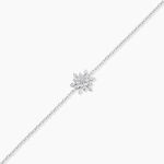 Bracelet Effie Argent Blanc Oxyde De Zirconium - Bracelets fantaisie Femme | Marc Orian