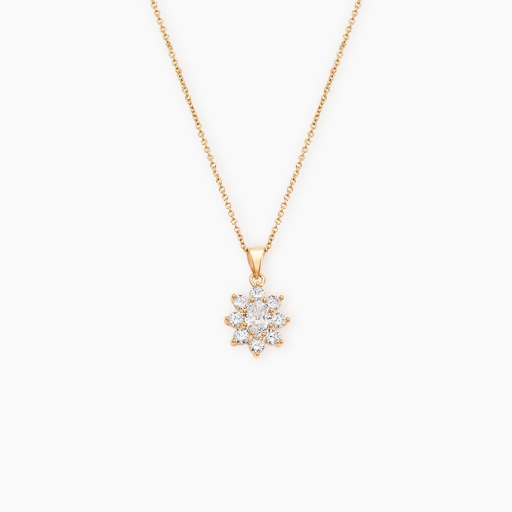 Collier Lisea Plaqu&eacute; Or Oxydes De Zirconium - Colliers avec pierres Femme | Marc Orian