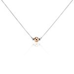 Collier Argent Bicolore Pelage - Colliers fantaisie Femme | Marc Orian